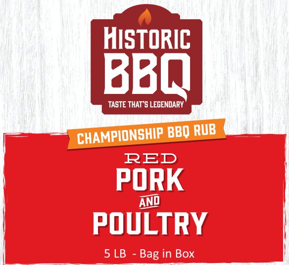 Red - Pork & Poultry - 5lb